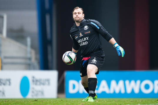 Trelleborgs målvakt Fredrik Persson