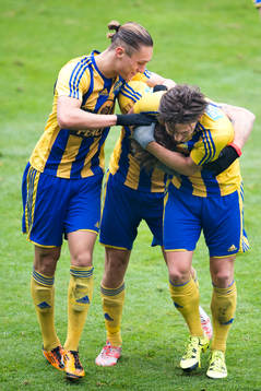 Eskilsminnes Jonathan Levi, Christoffer Levi och Robin Book