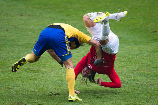 Eskilsminnes Christoffer Levi och Trelleborgs Robin