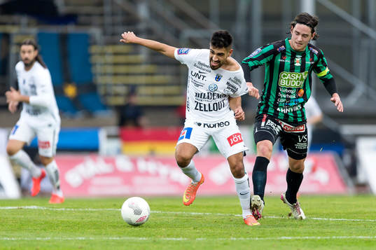 Sirius Stefan Silva och Varbergs Robin Tranberg