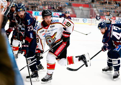 Linköpings Niklas Persson, Luleås Jacob Lagacé,