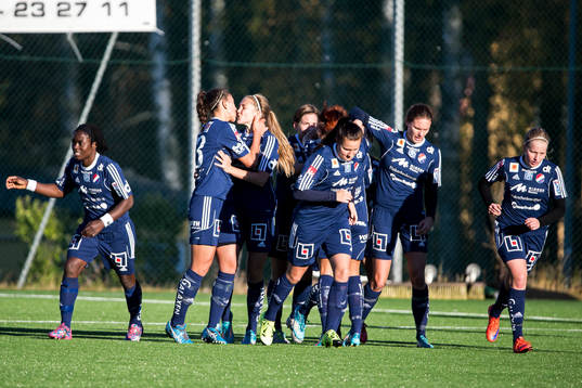 Kvarnsvedens spelare jublar