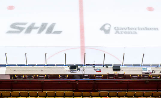Sekretariatet inne på Gavlerinken Arena före