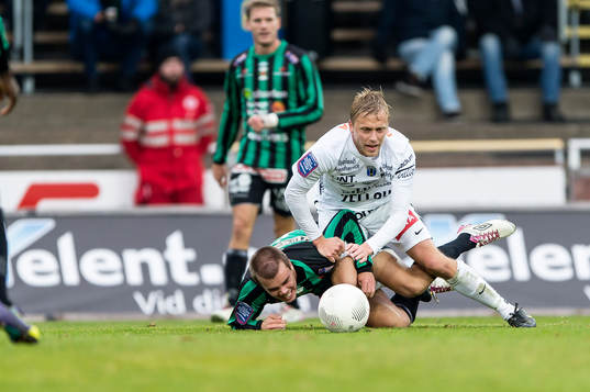 Varbergs Elias Andersson och Sirius Christer Gustafsson