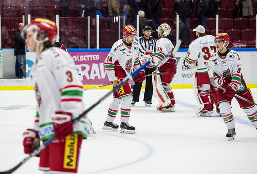 Modos Jesper Lindgren, Emil Pettersson, målvakt Jonatan