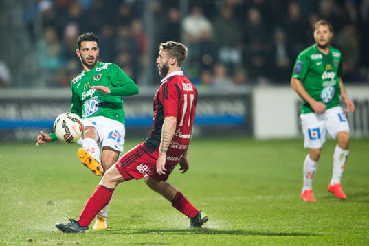 Jönköpings André Calisir och Östersunds Andrew Stadler