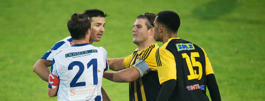 i kvalmatchen till division 2 mellan IFK Trelleborg och IFK