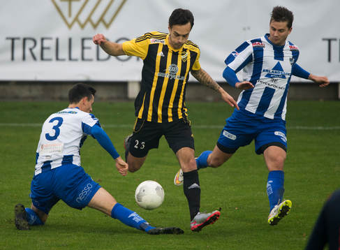i kvalmatchen till division 2 mellan IFK Trelleborg och IFK