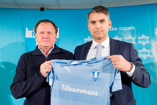 Rörläggarens VD Tommy Larsson och Malmö FFs VD Niclas