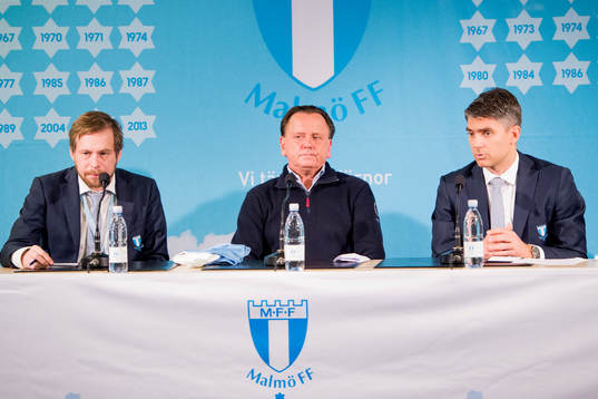 Malmö FFs kommunikationschef Peter Åhlander,
