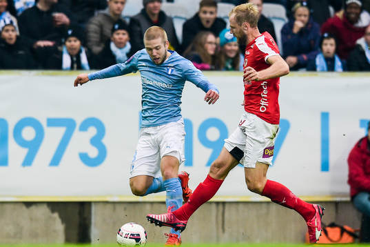 Malmös Anton Tinnerholm och Kalmars Markus Thorbjörnsson