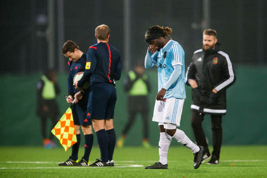 Brommapojkarnas Martin Mutumba