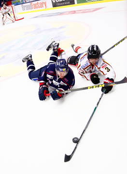 Linköpings Niklas Fogström och Luleås Marcus Oskarsson