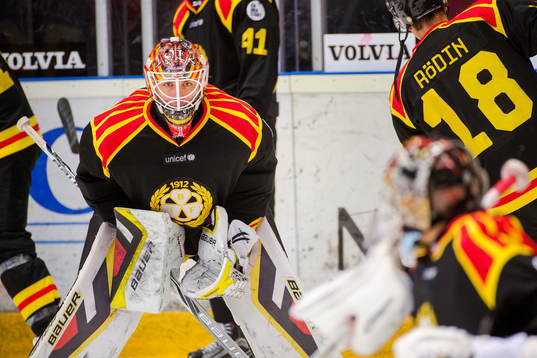Brynäs målvakt Felix Sandström