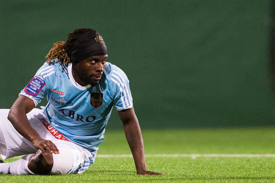 Brommapojkarnas Martin Mutumba