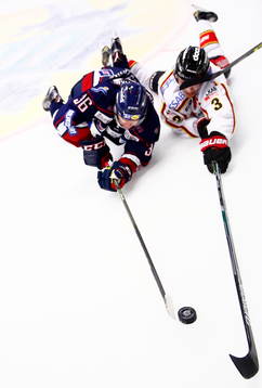 Linköpings Niklas Fogström och Luleås Marcus Oskarsson