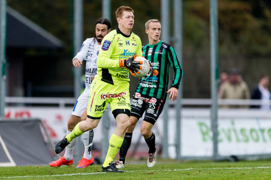 Varbergs målvakt Joakim Wulff