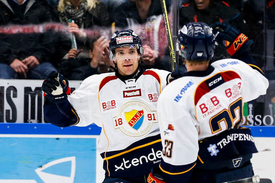 Djurgårdens Matt Anderson jublar