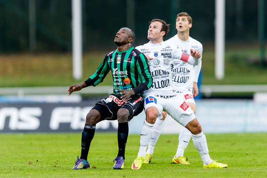 Varbergs Nsima Peter och Sirius Niklas Busch Thor