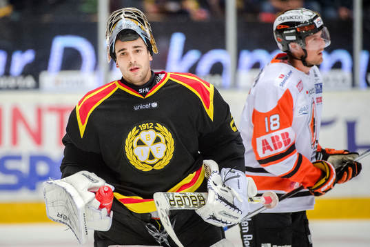 Brynäs målvakt Bernhard Starkbaum