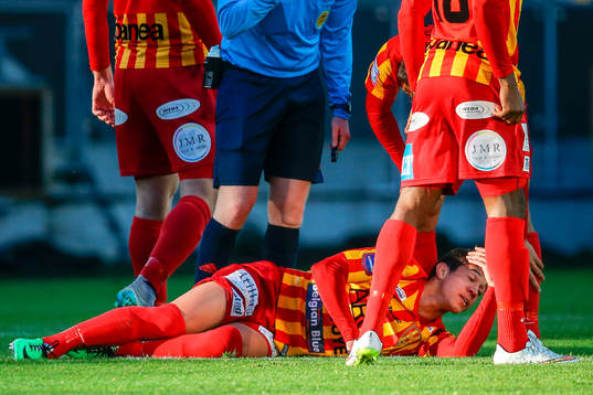 under fotbollsmatchen i Superettan mellan GAIS och