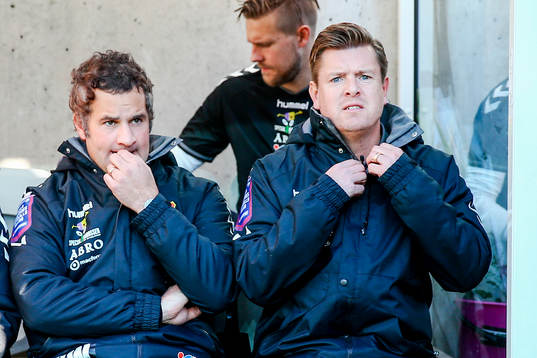 GAIS tränarduo Benjaminn Westman och Jesper Ljung