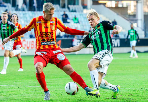 under fotbollsmatchen i Superettan mellan GAIS och