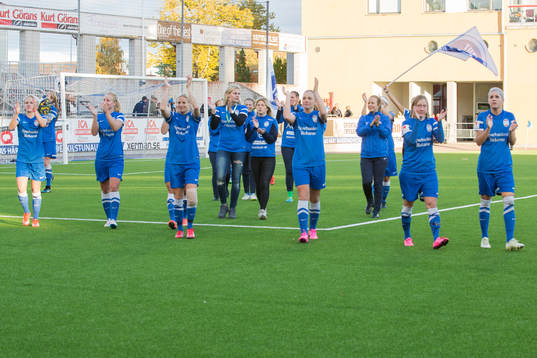 Eskilstuna Uniteds tackar publiken