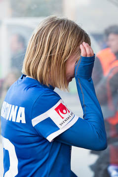 Eskilstuna Uniteds Sofie Persson ledsen