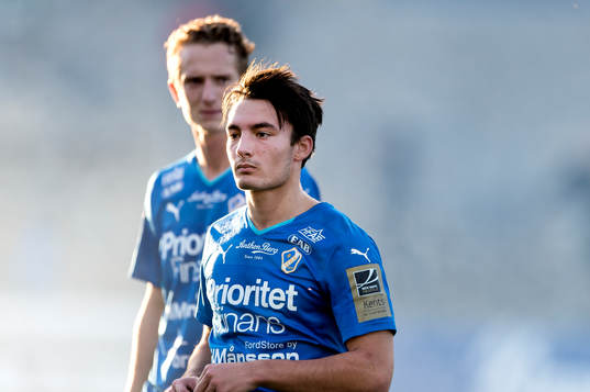 Halmstads Sead Haksabanovic deppar