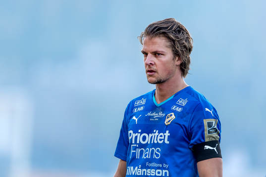 Halmstads Fredrik Liverstam deppar