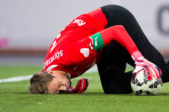 Mjällbys målvakt Mattias Asper