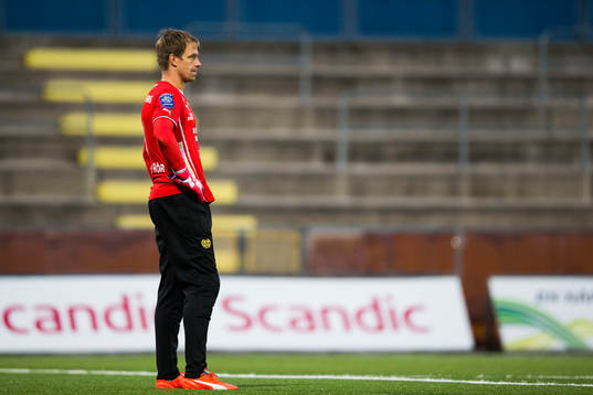 Mjällbys målvakt Mattias Asper