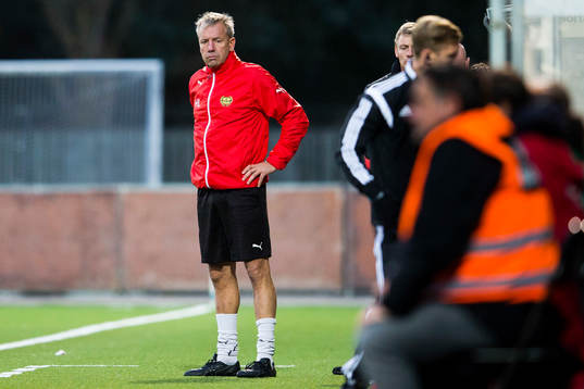 Mjällbys tränare Hans Larsson
