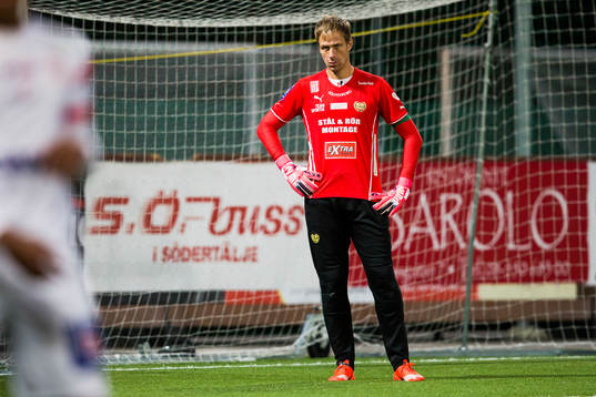 Mjällbys målvakt Mattias Asper