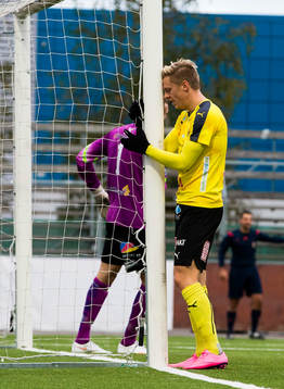Mjällbys Mattias Håkansson deppar