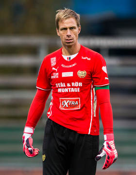 Mjällbys målvakt Mattias Asper