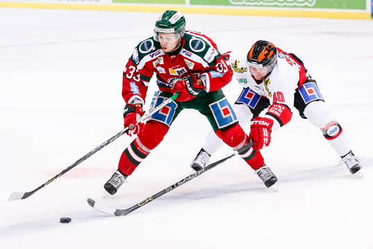 Frölundas Elias Fälth och Örebros Anders Eriksson