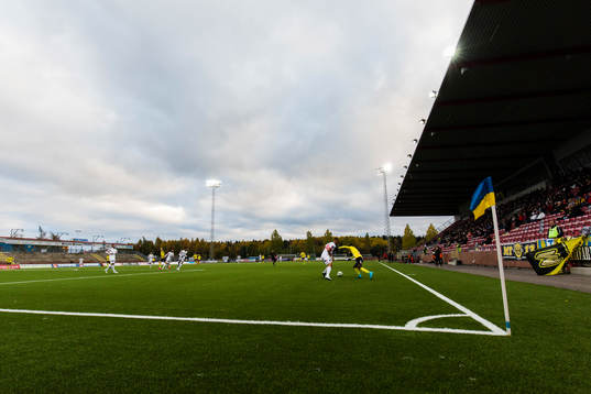 Generell vy över Södertälje Arena