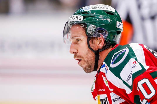 Frölundas Joel Lundqvist jublar