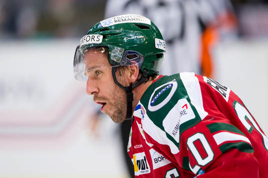 Frölundas Joel Lundqvist jublar