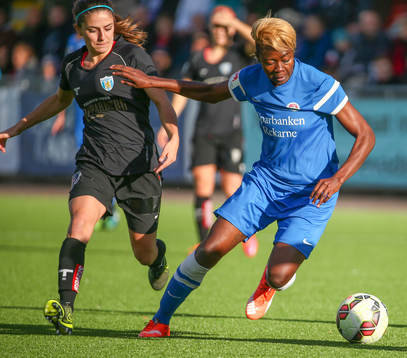 Eskilstuna Uniteds Gaelle Enganamouit