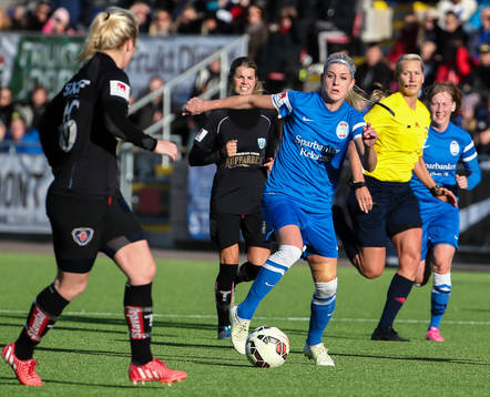 Eskilstuna Uniteds Olivia Schough