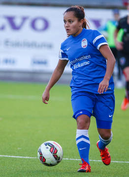 Eskilstuna Uniteds Malin Diaz