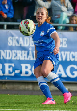 Eskilstuna Uniteds Rebecca Rulander