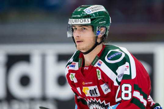 Frölundas Johan Sundström  glad