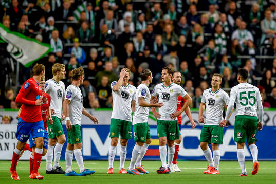 Hammarbys spelare deppar