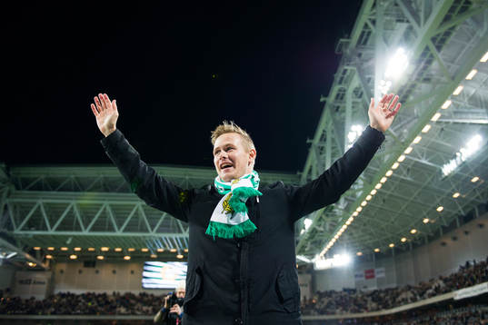 Hammarbys Erik Israelsson är tillbaka på Tele2 arena och