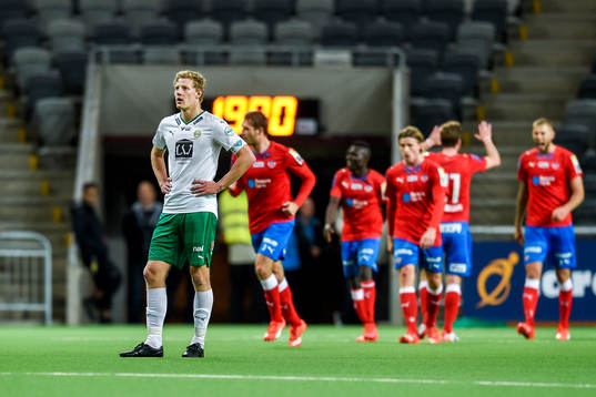 Hammarbys Lars Saetra deppar
