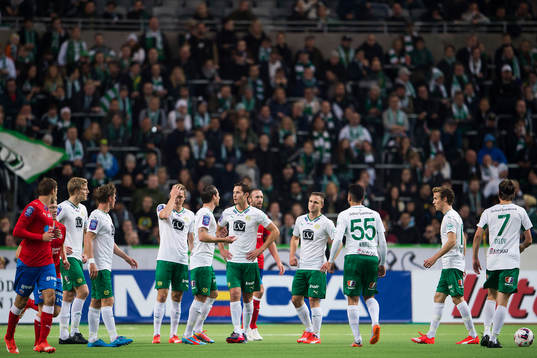 Hammarbys spelare deppar